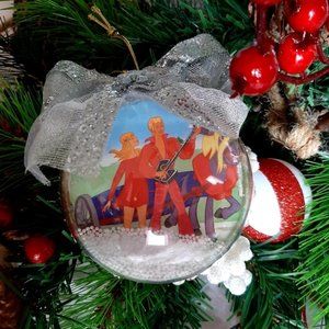 Handmade Christmas Bremen Musicians Ornament Toy